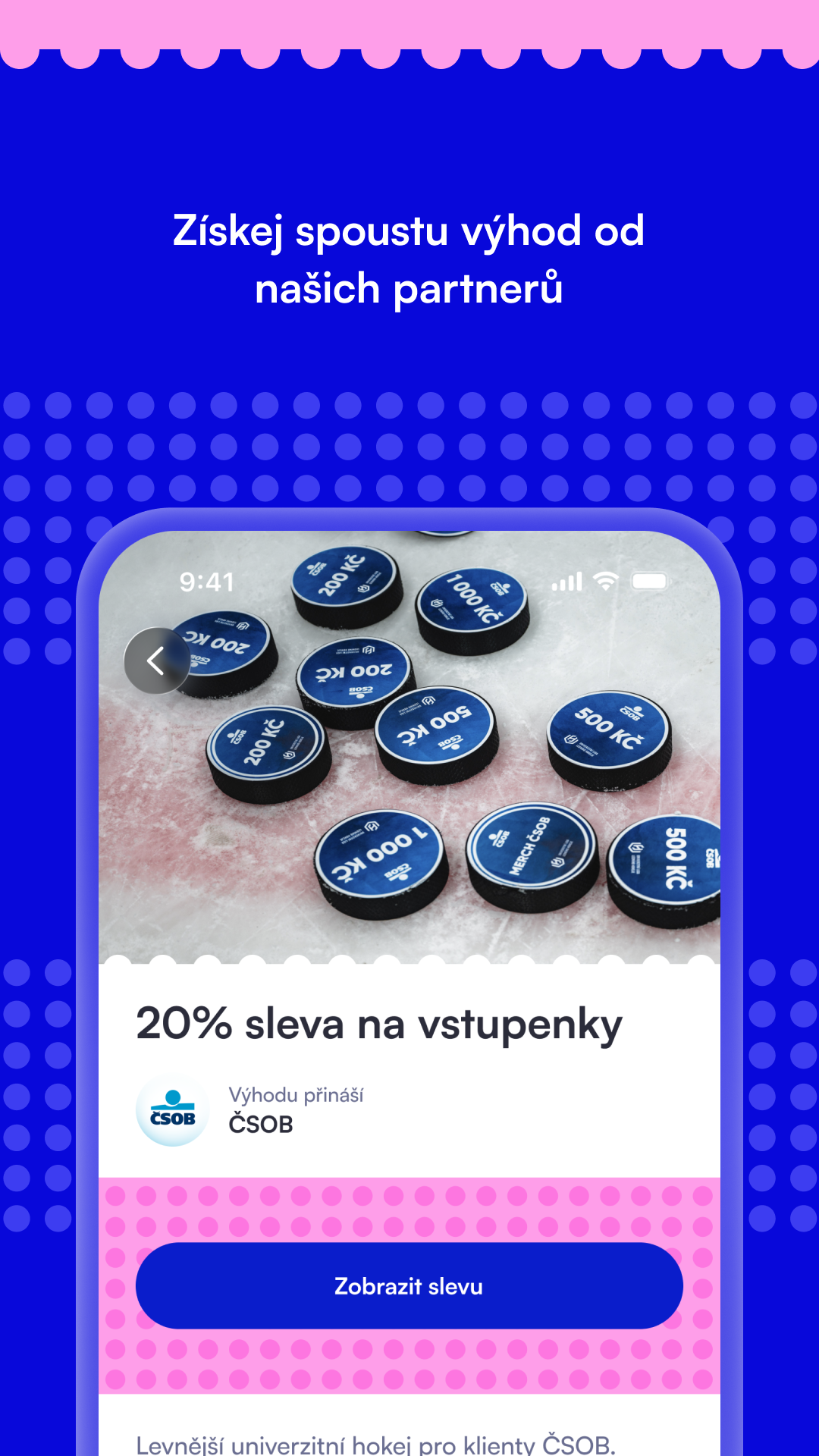 Benefity od partnerů